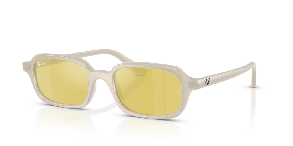 Ray-Ban ZURI RB4455 - Cloudy Warm White / White