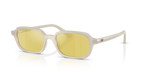 Ray-Ban ZURI RB4455 - Cloudy Warm White / White
