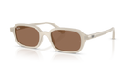 Ray-Ban ZURI RB4455 - Cloudy Warm White / White