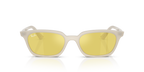 Ray-Ban ZAYA RB4456 - Cloudy Warm White / White