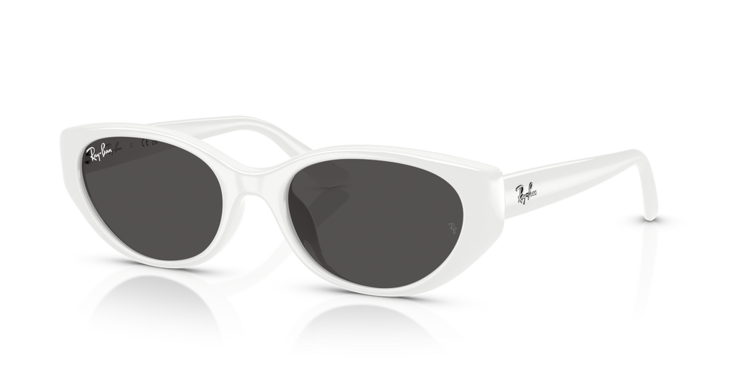 Ray-Ban RB4457D - White / White