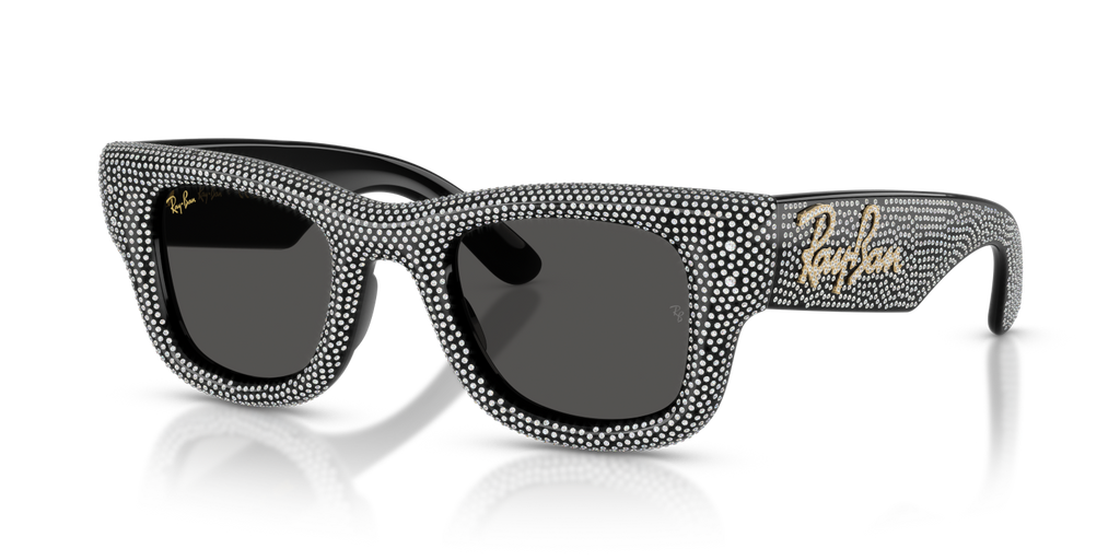 Ray-Ban WAYFARER PUFFER RB4940BP - Black & Strass Pave / Black