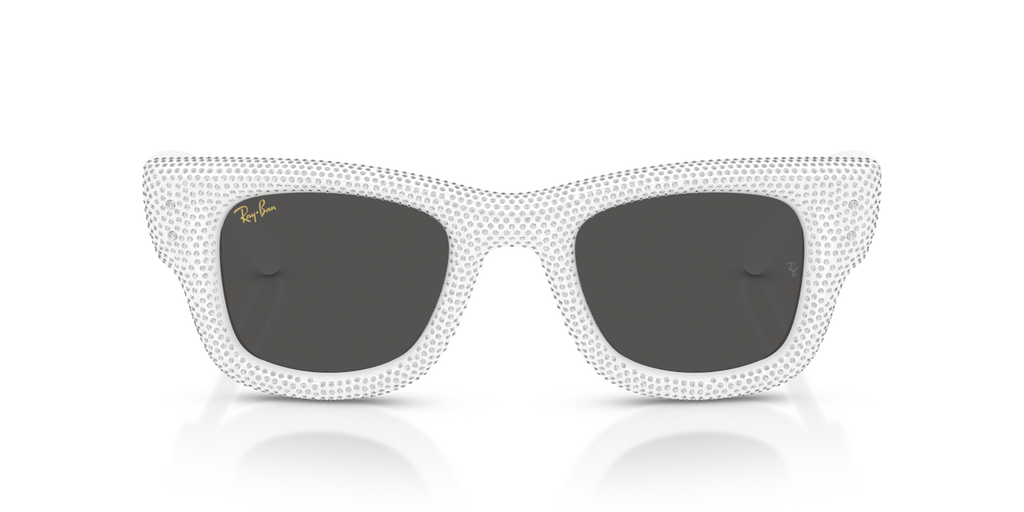 Ray-Ban WAYFARER PUFFER RB4940BP - White & Strass Pave / White