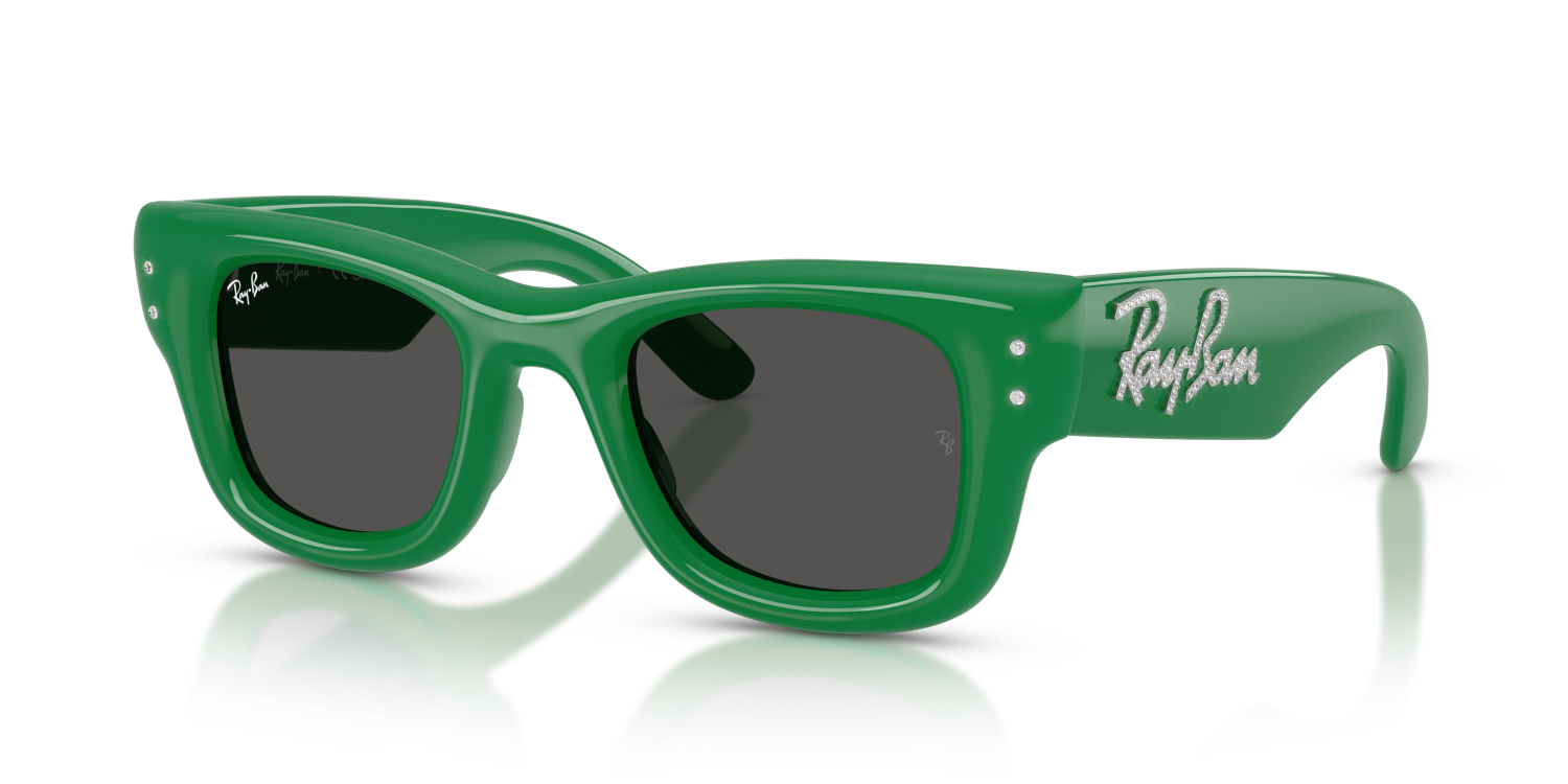 Ray-Ban WAYFARER PUFFER RB4940B - Green & Strass / Green