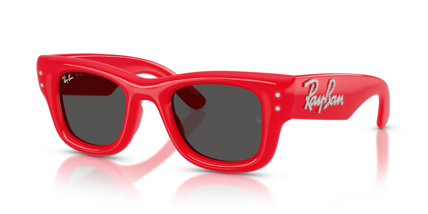 Ray-Ban WAYFARER PUFFER RB4940B - Red & Strass / Red