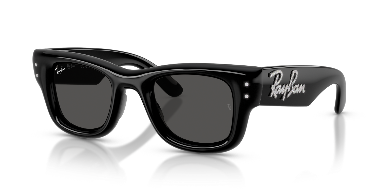 Ray-Ban WAYFARER PUFFER RB4940B - Black & Strass / Black