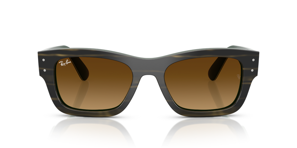 Ray-Ban JOSEPH RB7683S - Striped Green On Green / Green