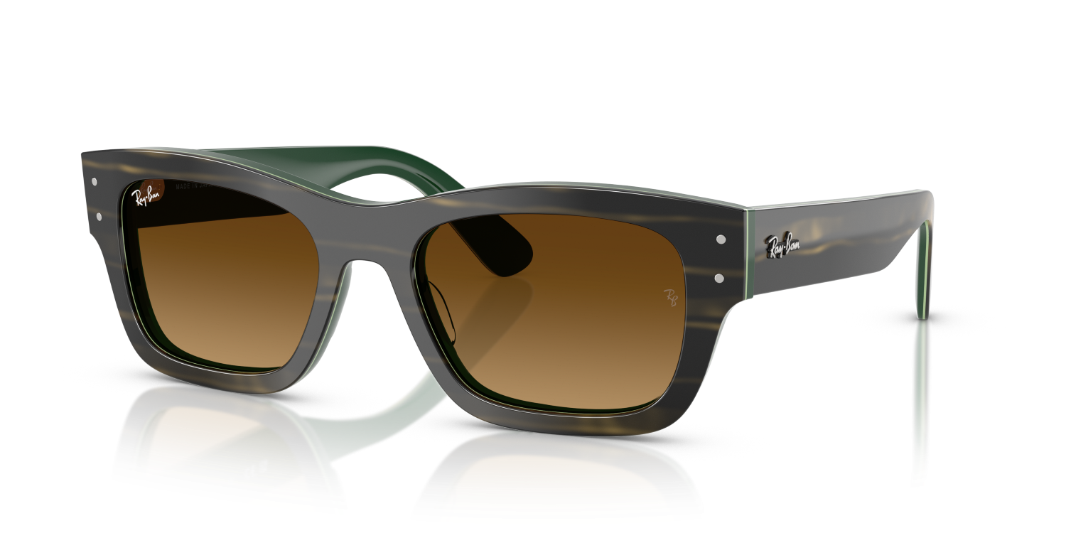 Ray-Ban JOSEPH RB7683S - Striped Green On Green / Green