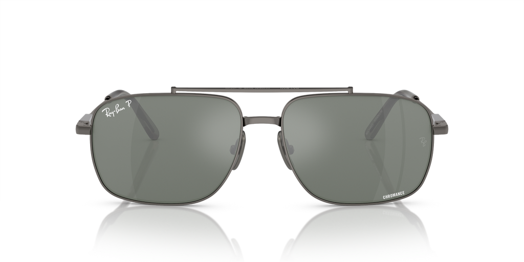 Ray-Ban MICHAEL TITANIUM RB8096 - Gunmetal / Grey