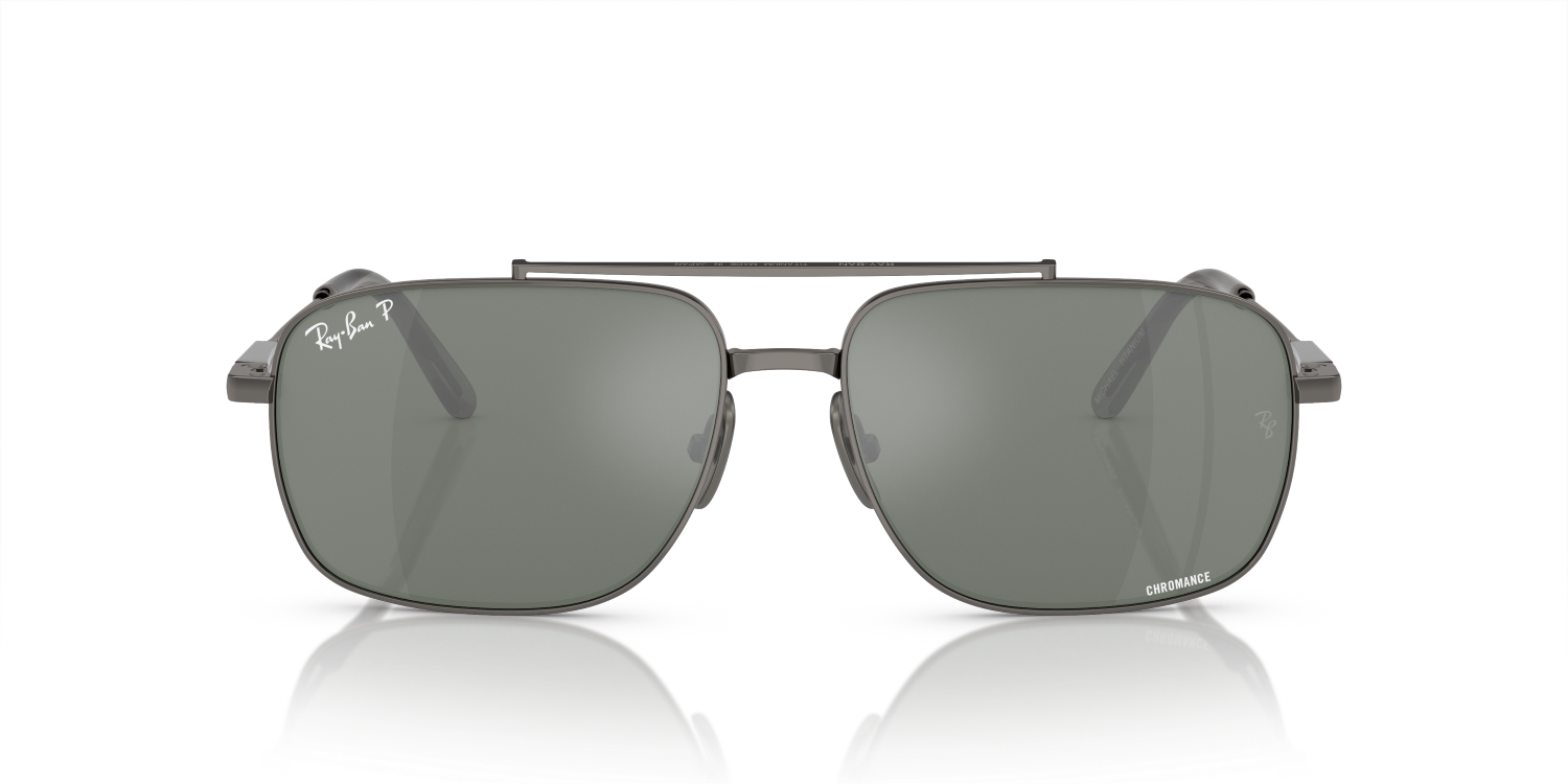 Ray-Ban MICHAEL TITANIUM RB8096 - Gunmetal / Grey