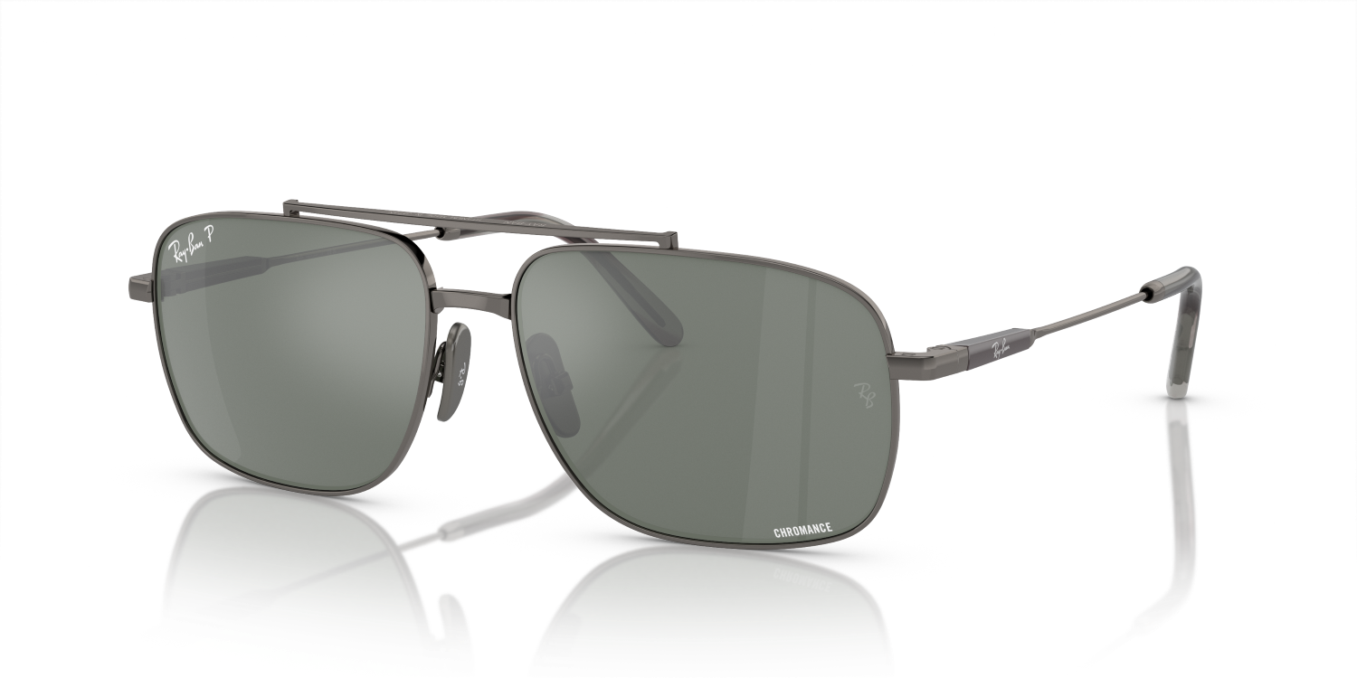 Ray-Ban MICHAEL TITANIUM RB8096 - Gunmetal / Grey