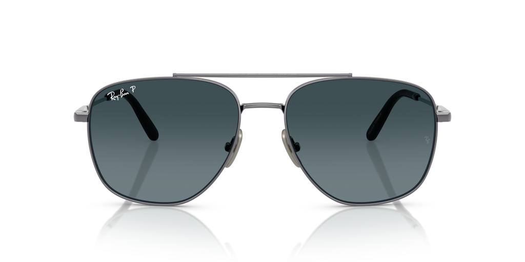 Ray-Ban WILLIAM TITANIUM RB8097 - Gunmetal / Grey