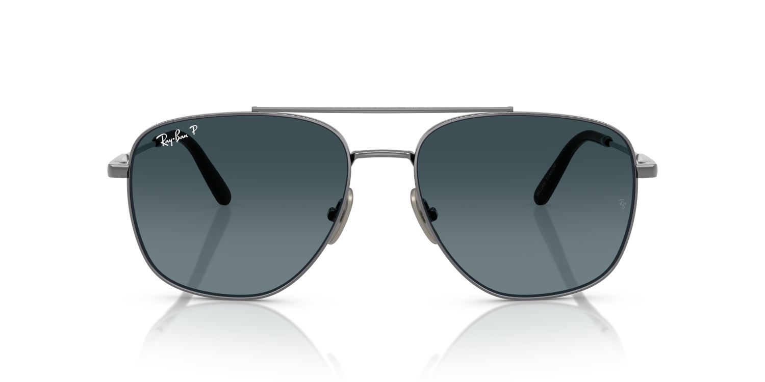 Ray-Ban WILLIAM TITANIUM RB8097 - Gunmetal / Grey