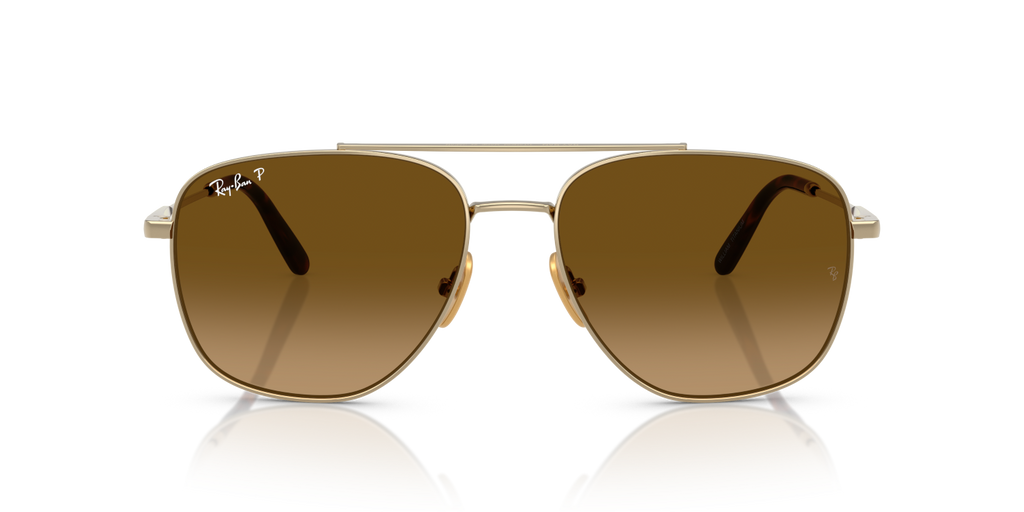 Ray-Ban WILLIAM TITANIUM RB8097 - Arista Gold / Gold