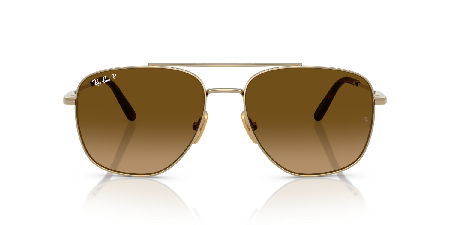 Ray-Ban WILLIAM TITANIUM RB8097 - Arista Gold / Gold