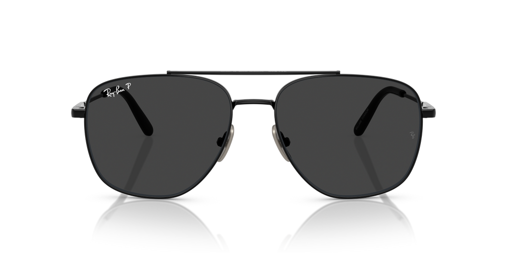 Ray-Ban WILLIAM TITANIUM RB8097 - Black / Black
