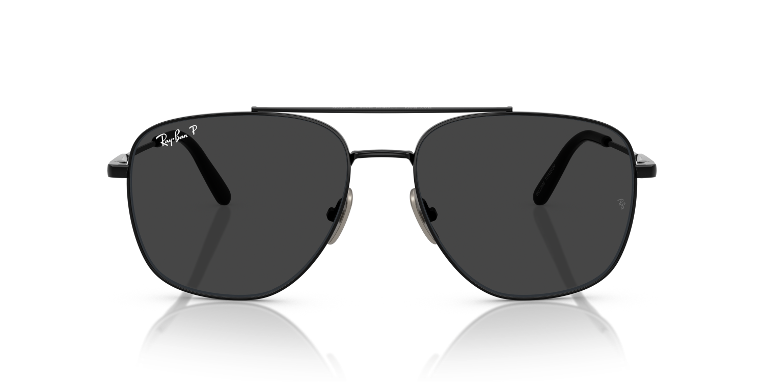 Ray-Ban WILLIAM TITANIUM RB8097 - Black / Black