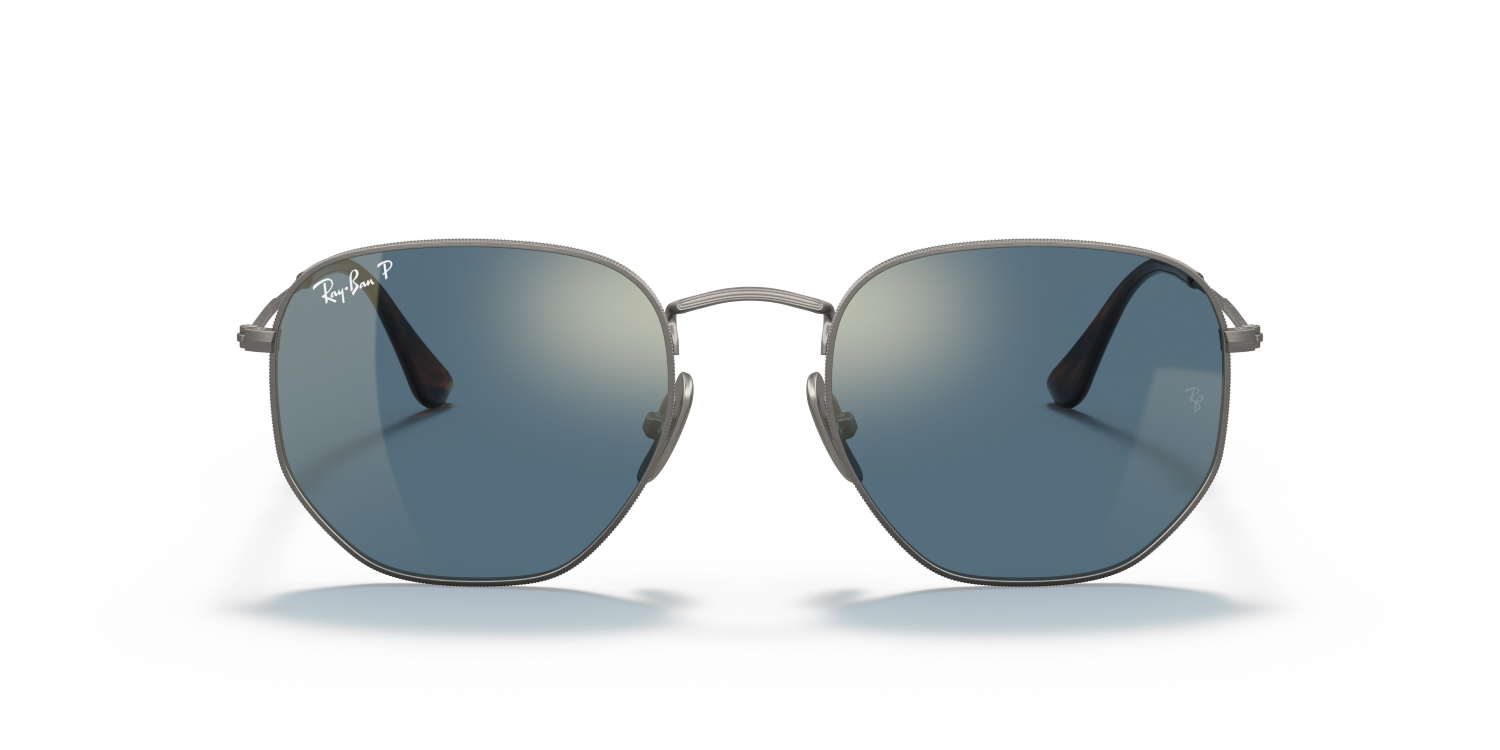 Ray-Ban HEXAGONAL RB8148 - Gunmetal / Grey