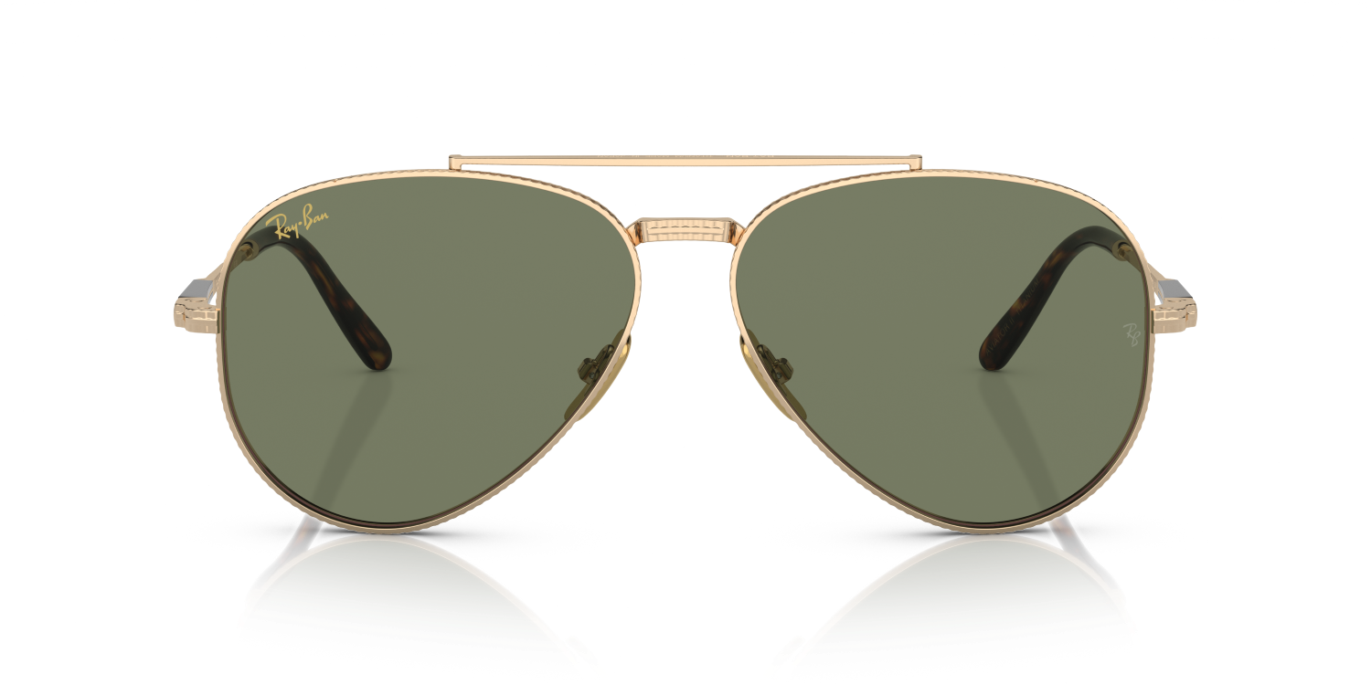 Ray-Ban AVIATOR TITANIUM RB8225 - Arista Gold / Gold