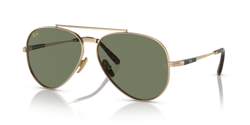 Ray-Ban AVIATOR TITANIUM RB8225 - Arista Gold / Gold