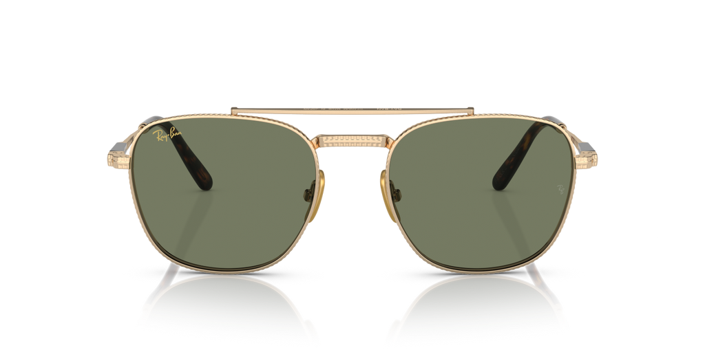 Ray-Ban FRANK II TITANIUM RB8258 - Arista Gold / Gold