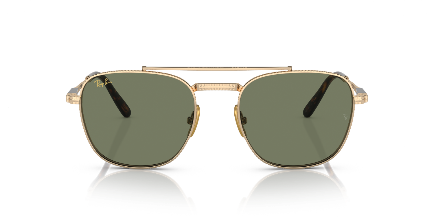 Ray-Ban FRANK II TITANIUM RB8258 - Arista Gold / Gold