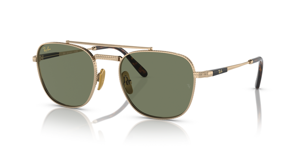 Ray-Ban FRANK II TITANIUM RB8258 - Arista Gold / Gold