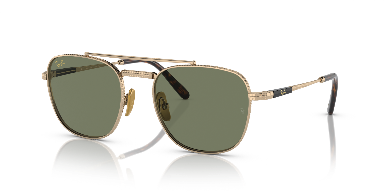 Ray-Ban FRANK II TITANIUM RB8258 - Arista Gold / Gold