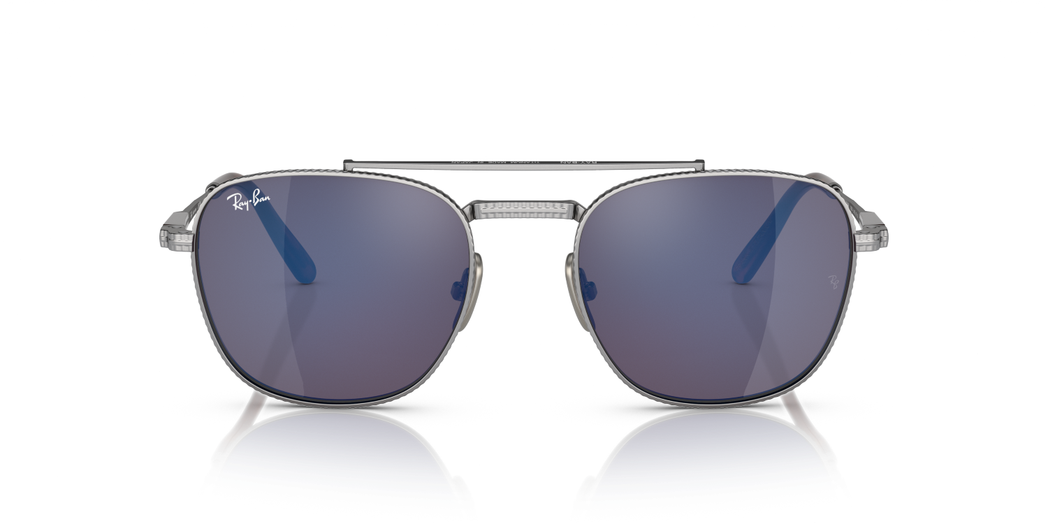 Ray-Ban FRANK II TITANIUM RB8258 - Silver / Silver