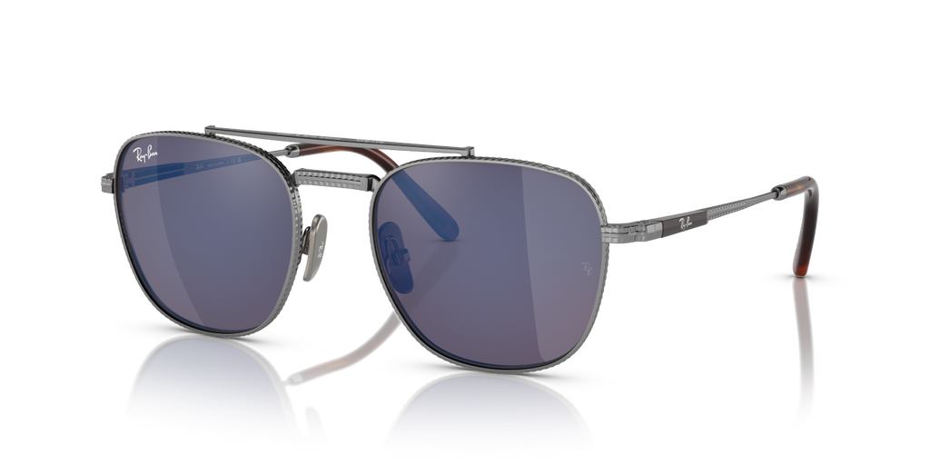 Ray-Ban FRANK II TITANIUM RB8258 - Silver / Silver
