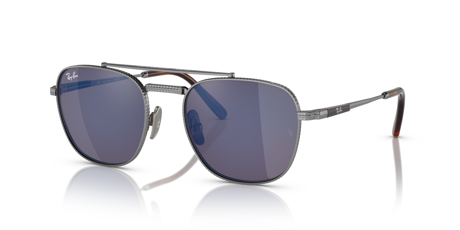 Ray-Ban FRANK II TITANIUM RB8258 - Silver / Silver
