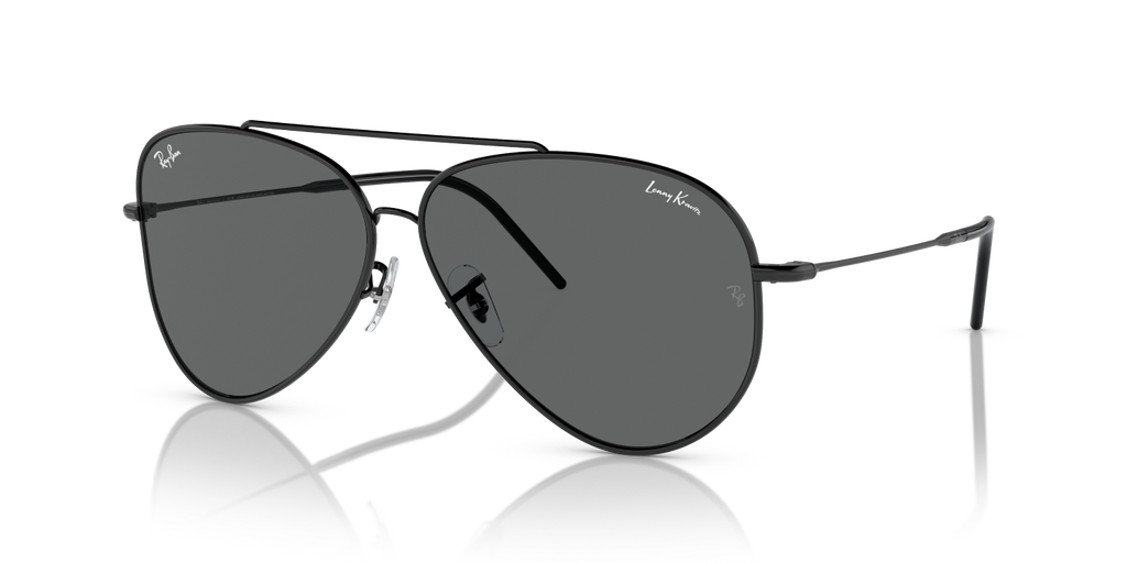 Ray-Ban AVIATOR REVERSE RBR0101S - Black / Black