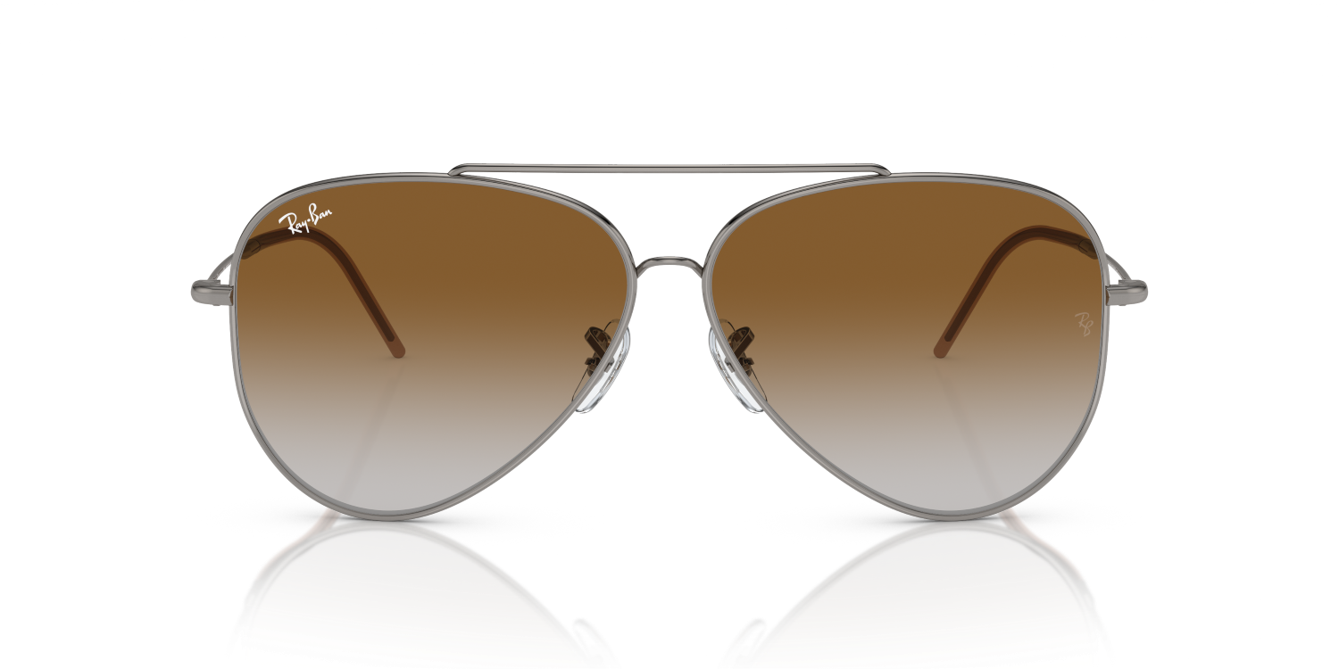 Ray-Ban AVIATOR REVERSE RBR0101S - Gunmetal / Grey