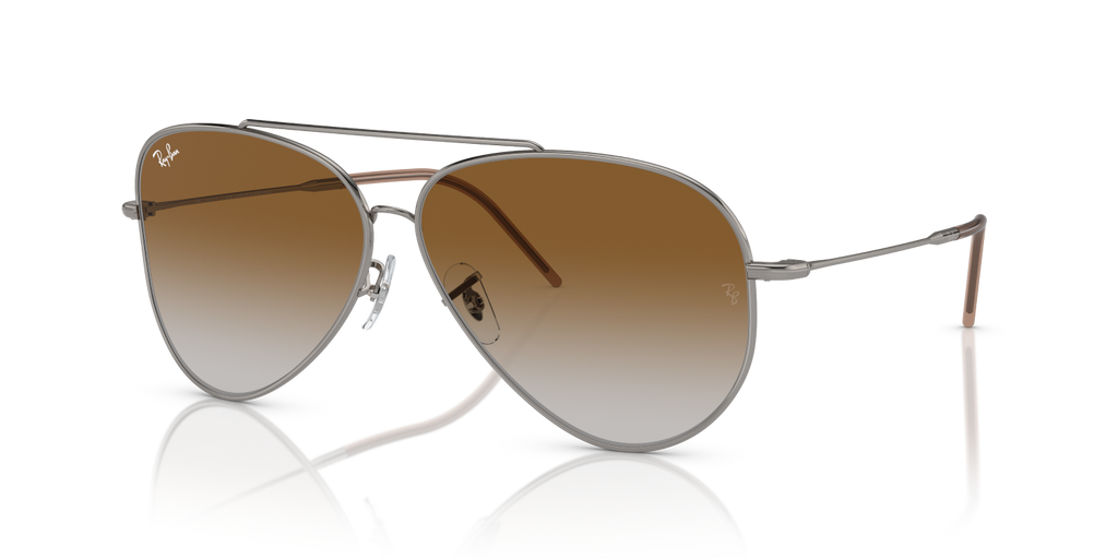 Ray-Ban AVIATOR REVERSE RBR0101S - Gunmetal / Grey