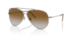 Ray-Ban AVIATOR REVERSE RBR0101S - Gunmetal / Grey