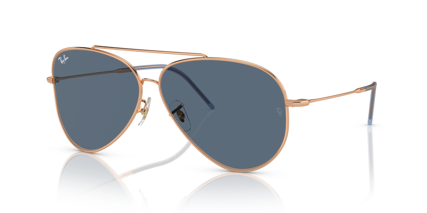 Ray-Ban AVIATOR REVERSE RBR0101S - Rose Gold / Gold