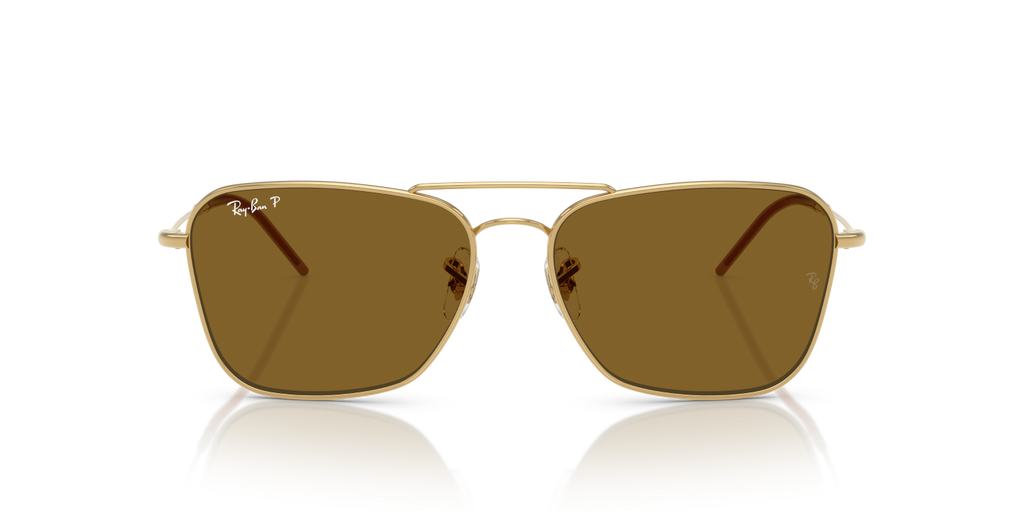 Ray-Ban CARAVAN REVERSE RBR0102S - Arista Gold / Gold