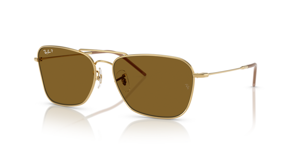 Ray-Ban CARAVAN REVERSE RBR0102S - Arista Gold / Gold