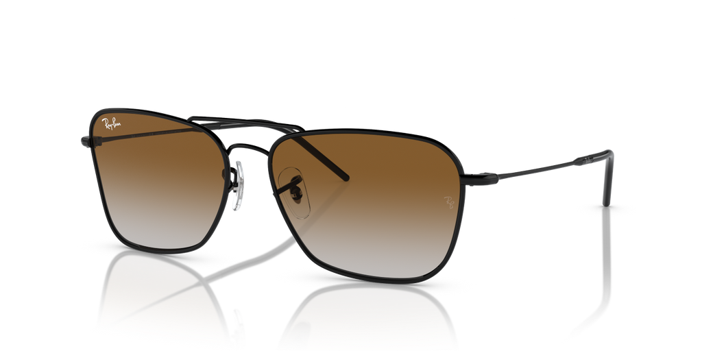 Ray-Ban CARAVAN REVERSE RBR0102S - Black / Black