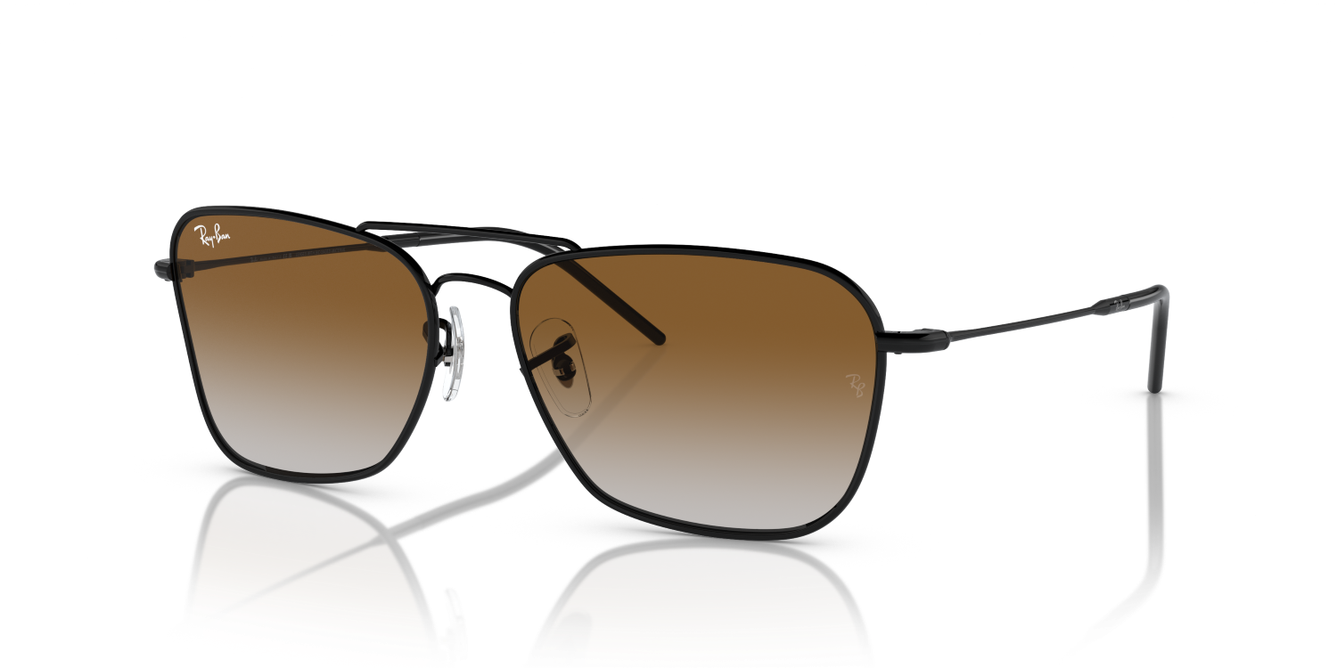 Ray-Ban CARAVAN REVERSE RBR0102S - Black / Black