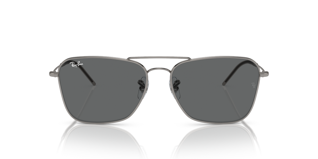 Ray-Ban CARAVAN REVERSE RBR0102S - Gunmetal / Grey