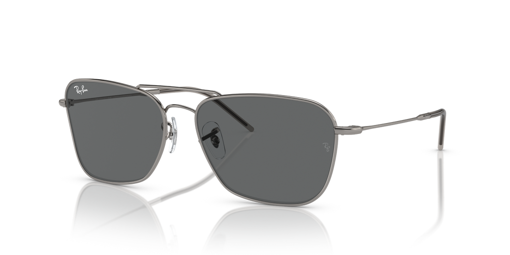 Ray-Ban CARAVAN REVERSE RBR0102S - Gunmetal / Grey