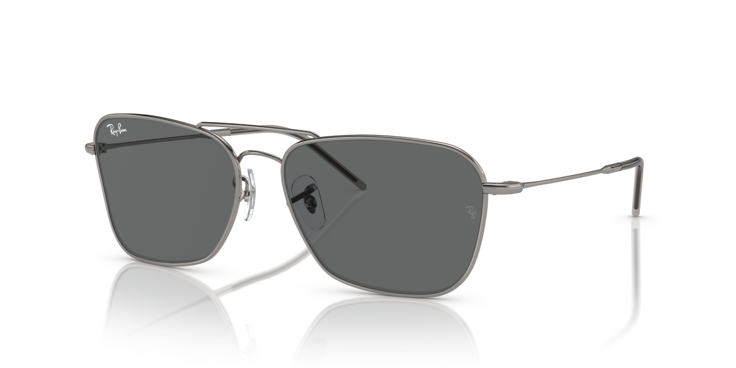 Ray-Ban CARAVAN REVERSE RBR0102S - Gunmetal / Grey