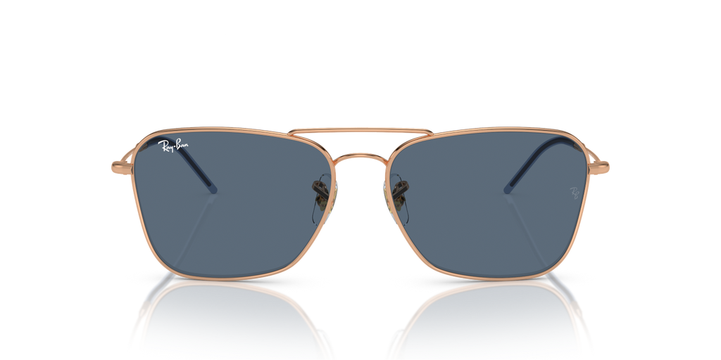 Ray-Ban CARAVAN REVERSE RBR0102S - Rose Gold / Gold
