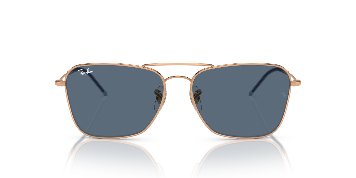 Ray-Ban CARAVAN REVERSE RBR0102S - Rose Gold / Gold