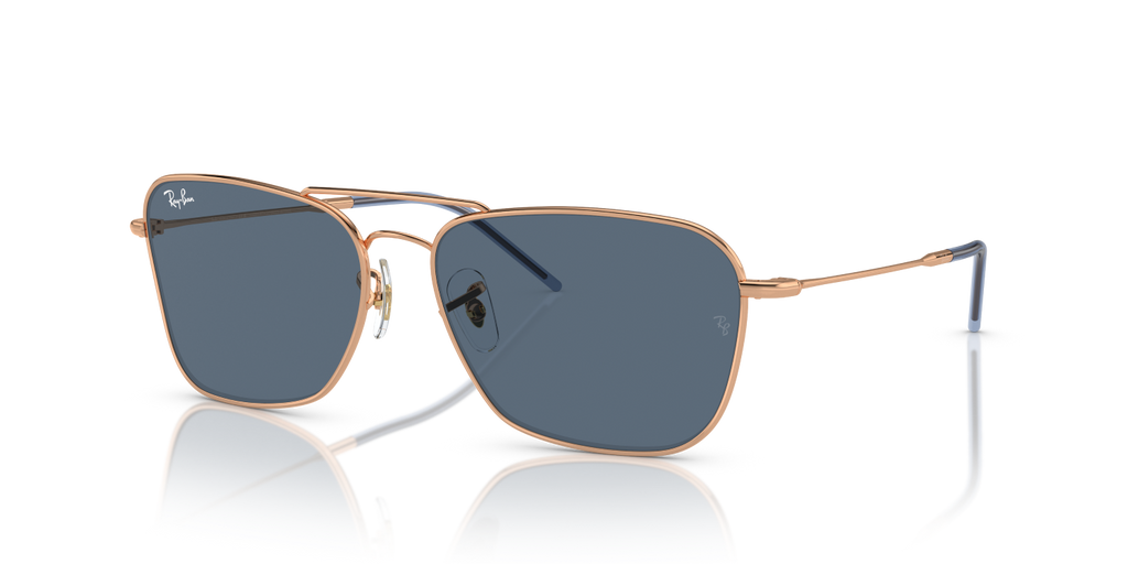 Ray-Ban CARAVAN REVERSE RBR0102S - Rose Gold / Gold