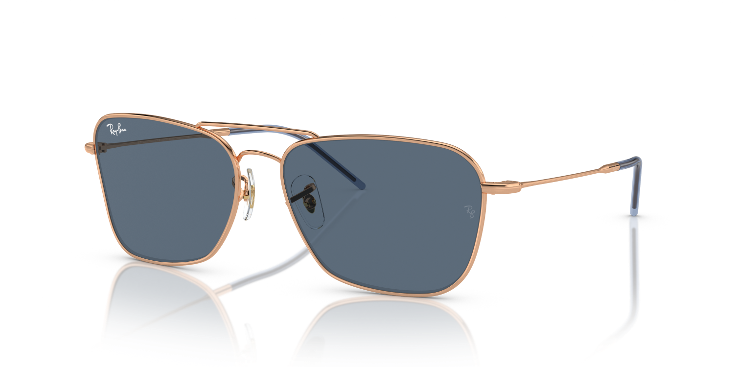 Ray-Ban CARAVAN REVERSE RBR0102S - Rose Gold / Gold
