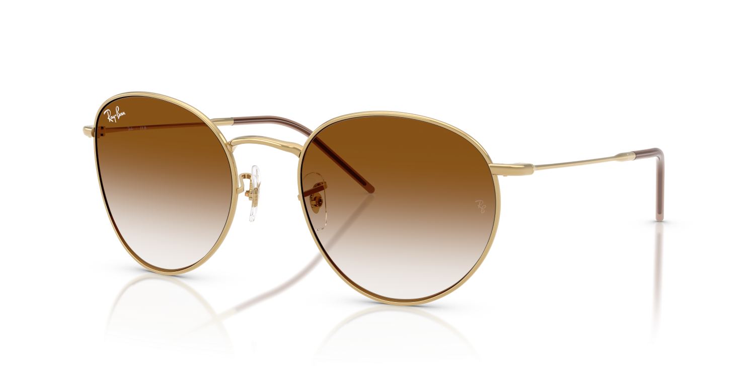 Ray-Ban ROUND REVERSE RBR0103S - Arista Gold / Gold