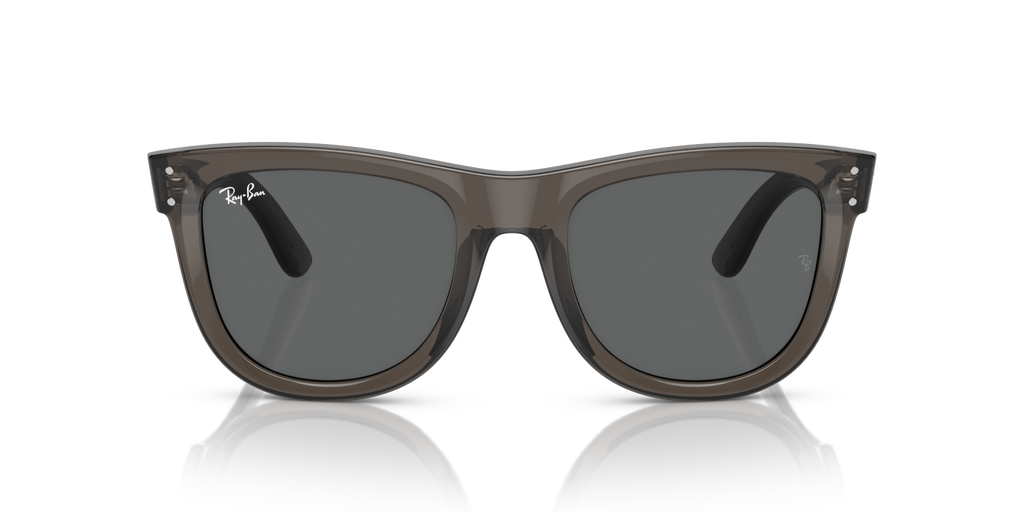 Ray-Ban WAYFARER REVERSE RBR0502S - Transparent Dark Grey / Grey