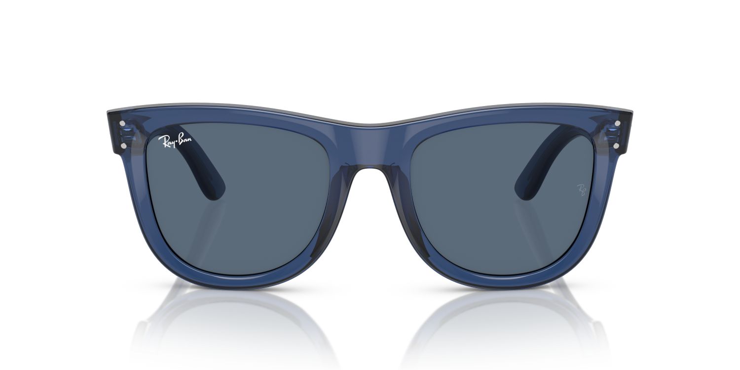 Ray-Ban WAYFARER REVERSE RBR0502S - Transparent Navy Blue / Blue